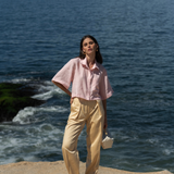 CAMISA PLIÉ ROSA