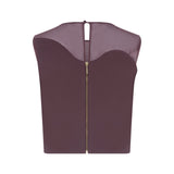 BLUSA CURVAS BURGUNDY