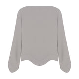 BLUSA ONDULANTE GELO