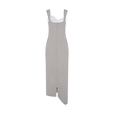 VESTIDO ONDULANTE GELO