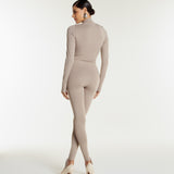 CALÇA LEGGING SONATA TAUPE