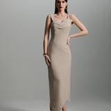 VESTIDO ONDULANTE GELO