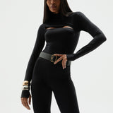 BODY DE MALHA SONATA PRETO