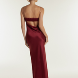 VESTIDO ADAGIO VINHO