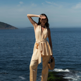 BLUSA  FRENTE ÚNICA ARABESQUE