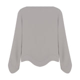 BLUSA ONDULANTE GELO