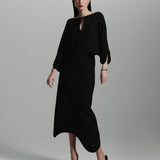 BLUSA ONDULANTE PRETA