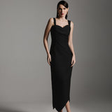VESTIDO ONDULANTE PRETO