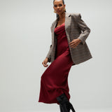 VESTIDO ADAGIO VINHO